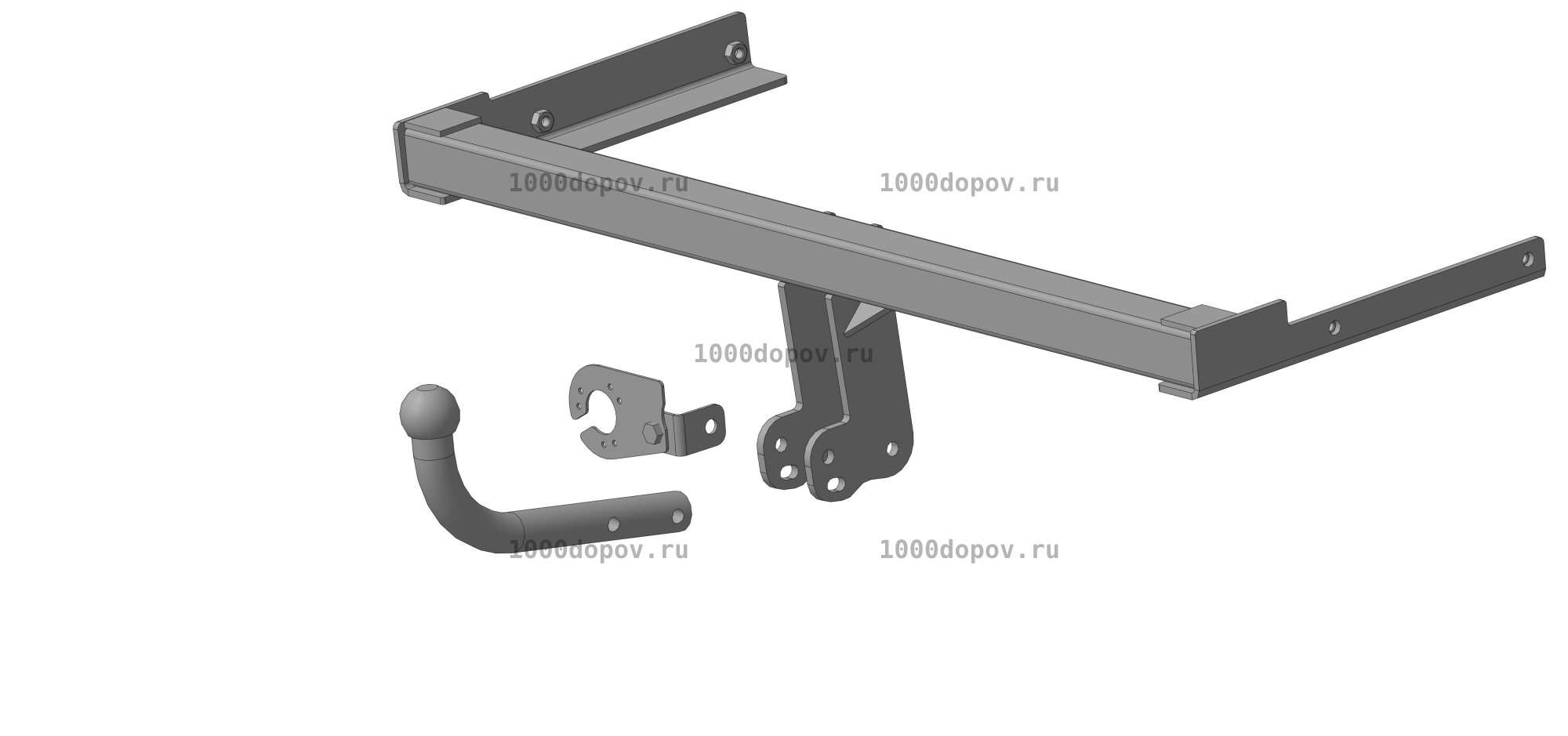 Фаркоп Трейлер 9131 Volkswagen Polo 2010-2020 — рисунок 11
