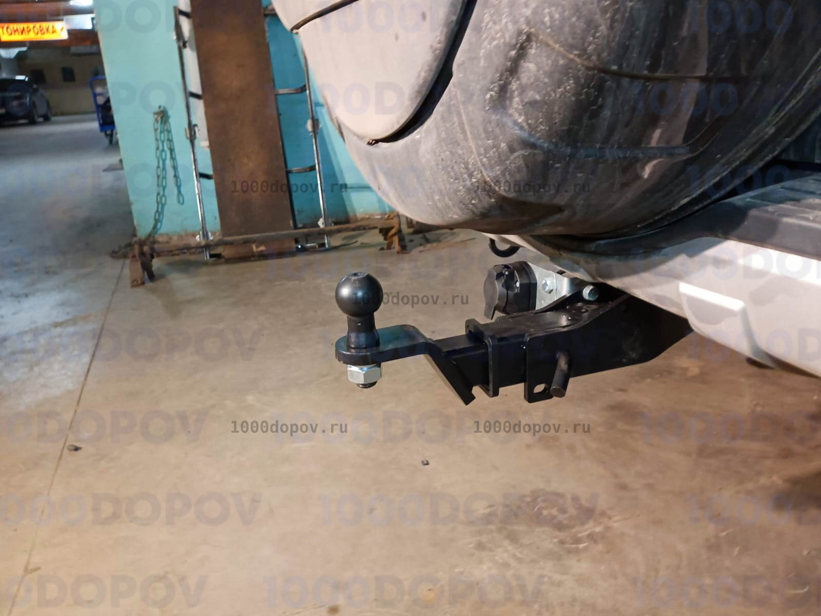 Фаркоп Трейлер 7121 Mitsubishi Pajero 3, 4 2000-н.в. — рисунок 9