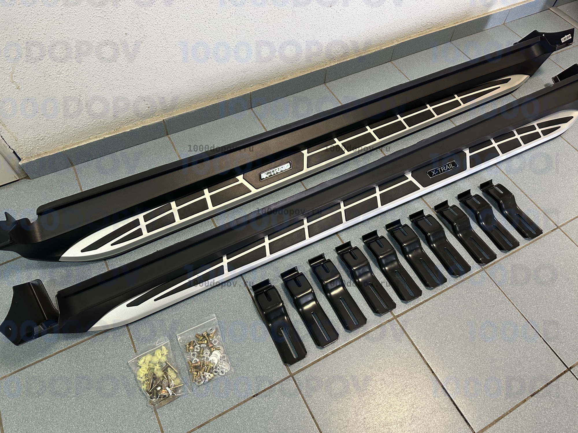 Пороги подножки на Nissan X-Trail T32 2014-н.в. — рисунок 9