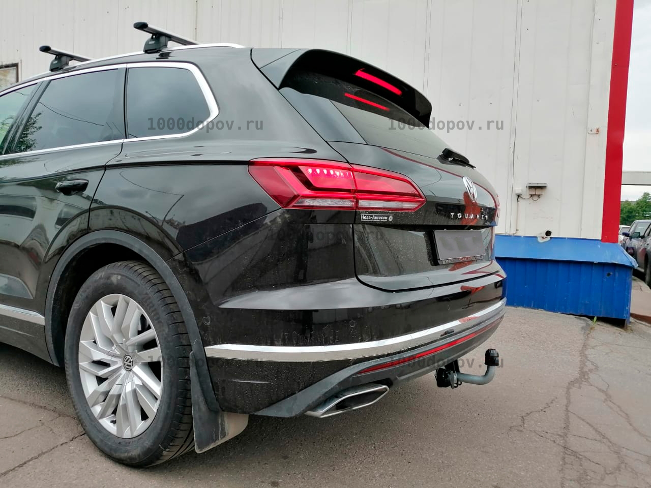 Фаркоп Motodor 92707-A Volkswagen Touareg 2018-н.в. (оцинк. шар) — рисунок 2