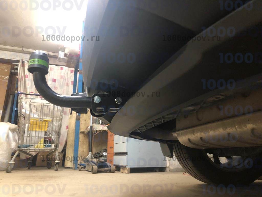 Фаркоп Leader Plus V123-A Skoda Yeti 2009-н.в. — рисунок 6