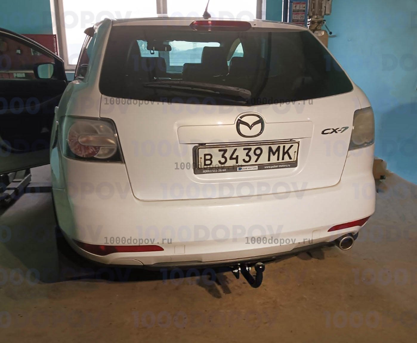Фаркоп Leader Plus M307-A Mazda CX-7 2007-2012 — рисунок 1