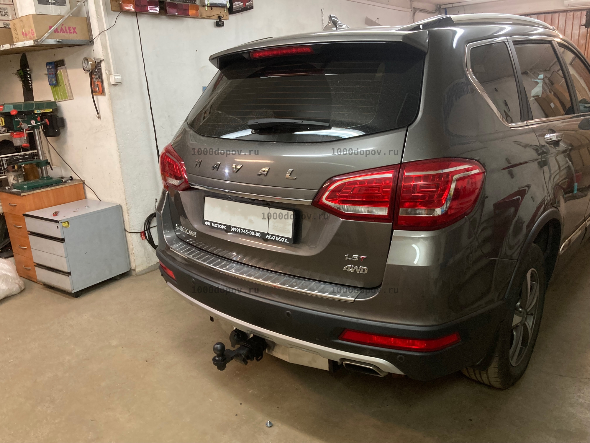 Фаркоп PT GROUP HMS-21-991124.00 HAVAL H6 с 2014- — рисунок 1