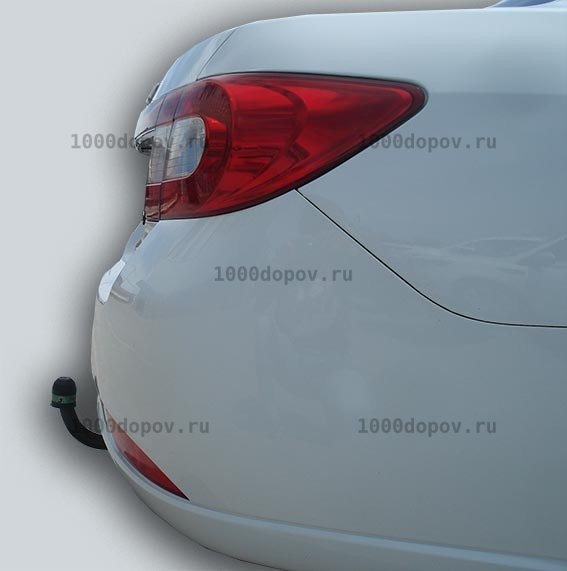 Фаркоп Leader Plus C218-A Chevrolet Epica 2006-2012 — рисунок 1