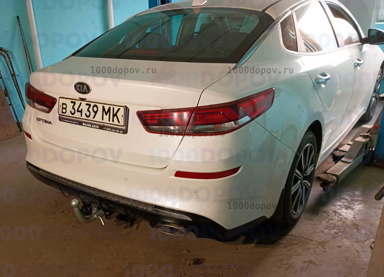 Фаркоп Leader Plus K126-BA Kia Optima 2016-н.в. — рисунок 2