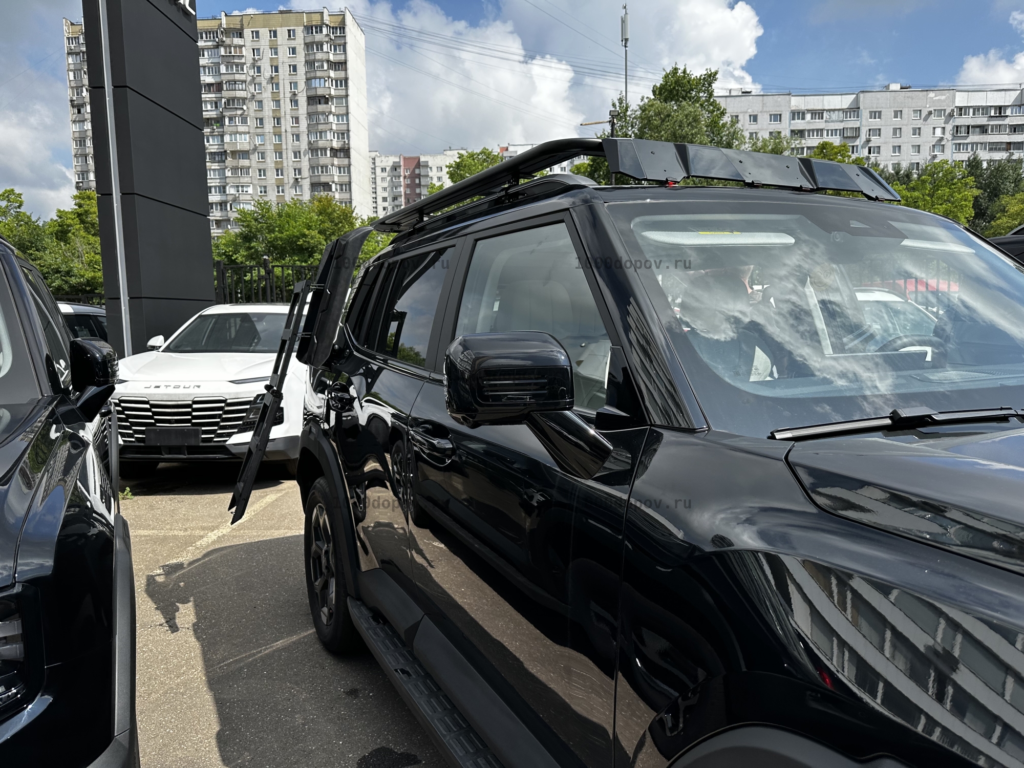 Боковая лестница для внедорожника Jetour T1 2025-н.в. — рисунок 19