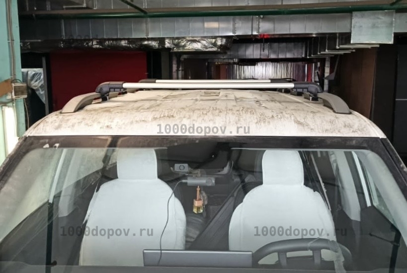 Багажник на рейлинги Jetour T1 из 2 поперечины серебро — рисунок 10