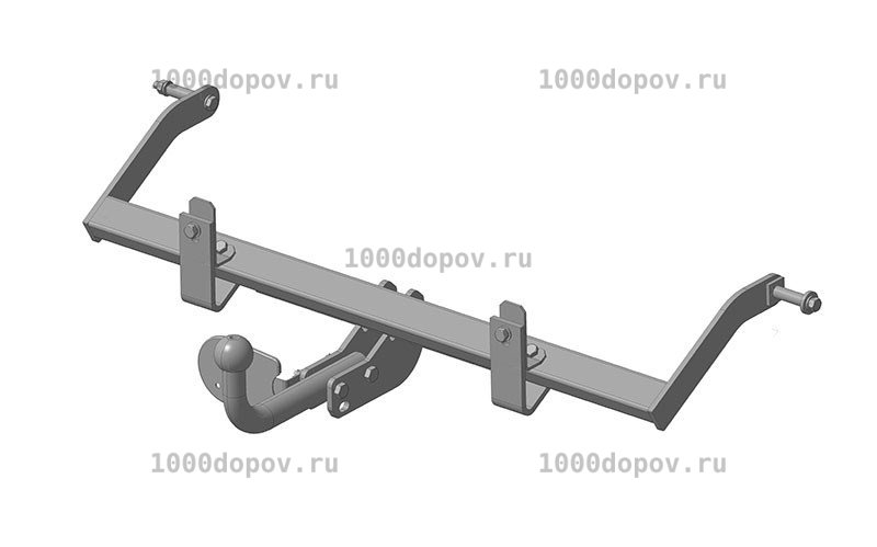 Фаркоп Avtos RN 05 Renault Kangoo 1998-2008 — рисунок 9