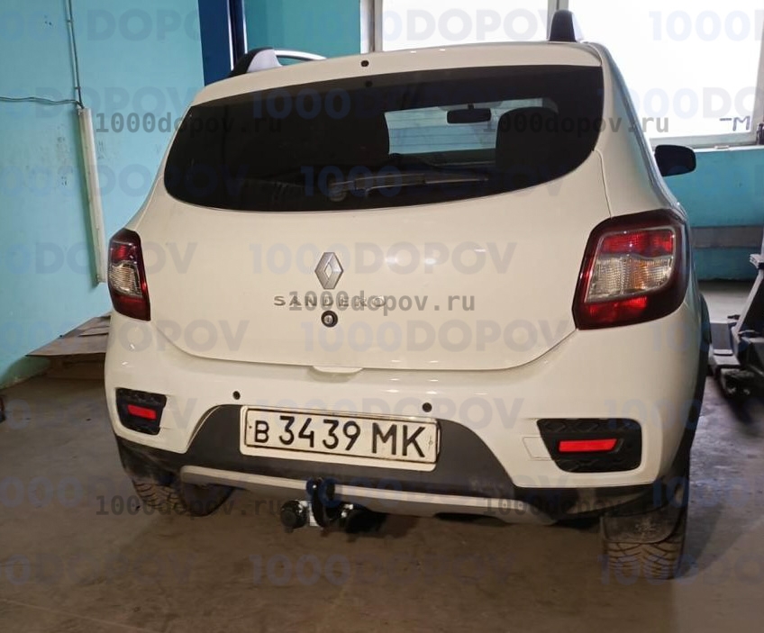 Фаркоп Leader Plus R114-A Renault Logan 2005-2014, 2014-н.в. — рисунок 8