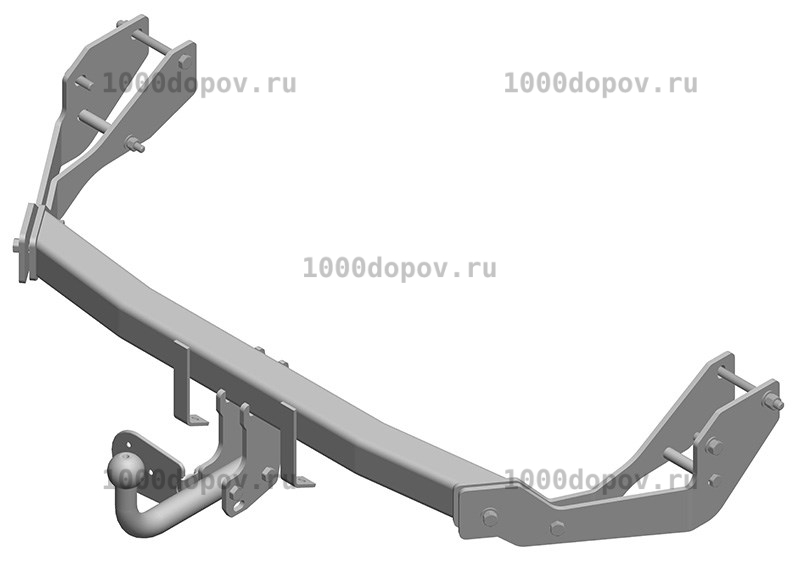 Фаркоп Avtos HY 18 Hyundai Santa Fe 2001-2006 — рисунок 2