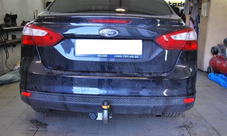 Фаркоп Motodor 90705-A Ford Focus 3 седан 2010-н.в. (оцинк. шар) — рисунок 3