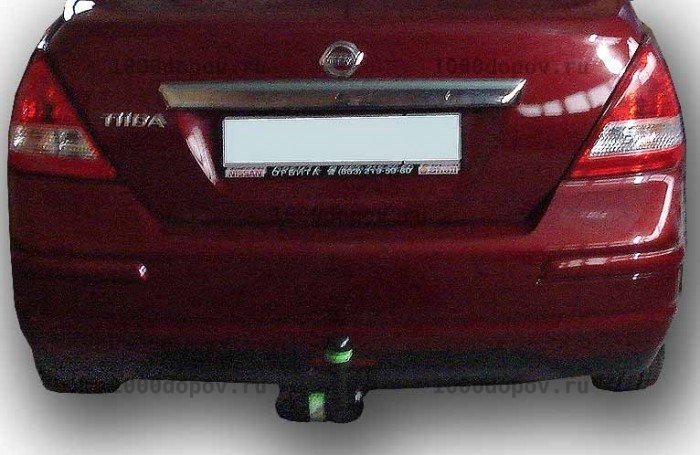 Фаркоп Leader Plus N119-A Nissan Tiida (C11) седан 2007-2014 — рисунок 7