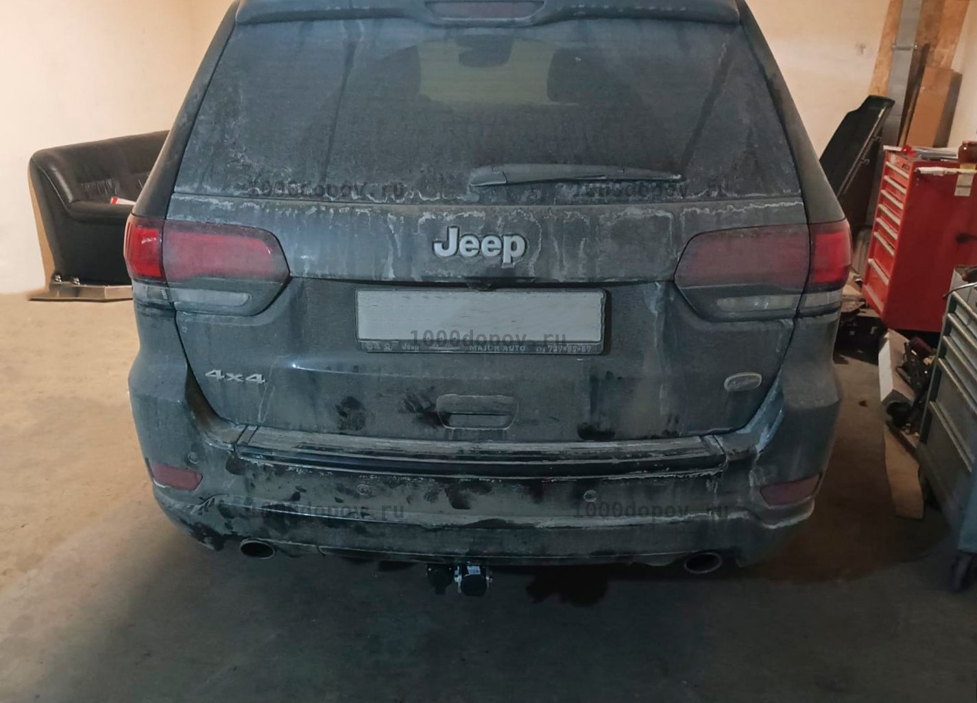Фаркоп Galia J010C для Jeep Grand Cherokee 2010-н.в. (оцинк.) — рисунок 4