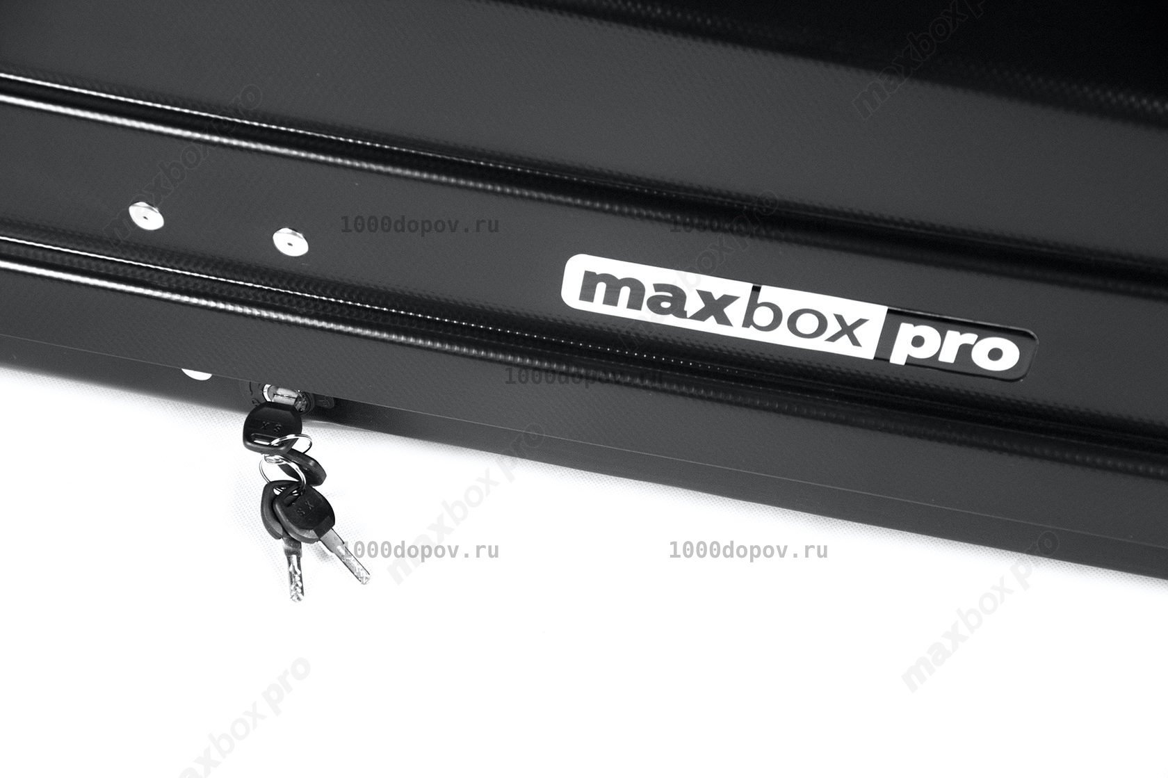 Автобокс MaxBox PRO 460 (средний) карбон черный — рисунок 8