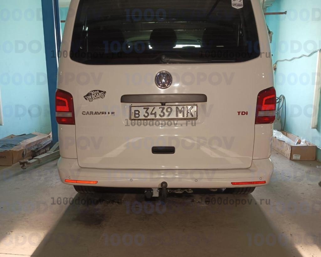 Фаркоп Avtos VW 36 Volkswagen Transporter T5 2003-2015 (в т.ч. авто с парктроником) — рисунок 3