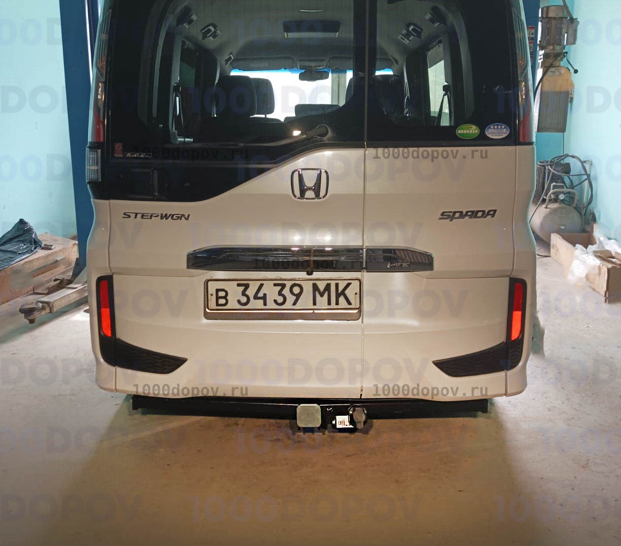 Фаркоп Motodor 90803-E Honda Stepwgn 2015-н.в. (с оцинк. шаром) — рисунок 11