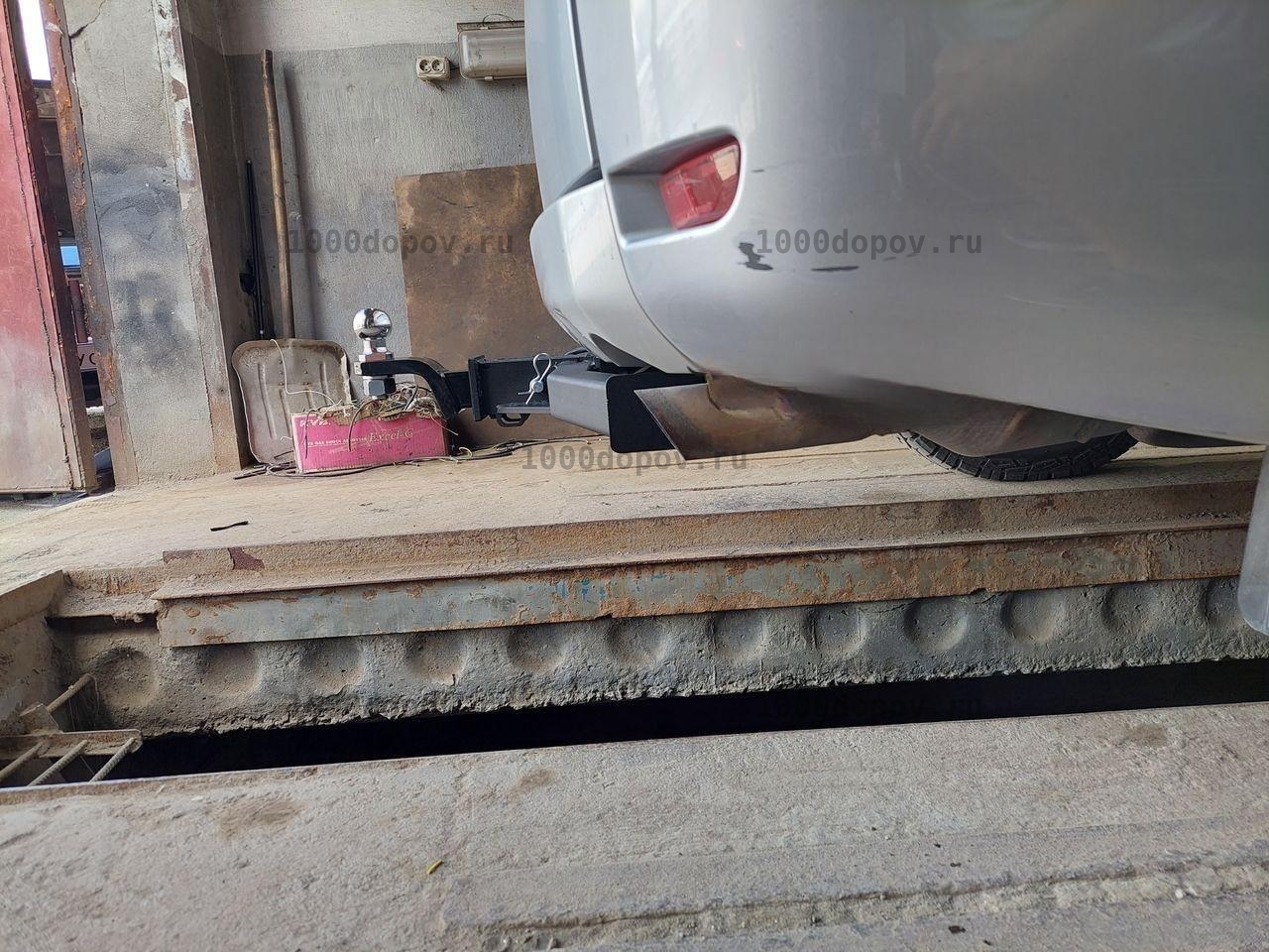 Фаркоп Halty MDel07-E Mitsubishi Delica D5 2007-н.в. — рисунок 3