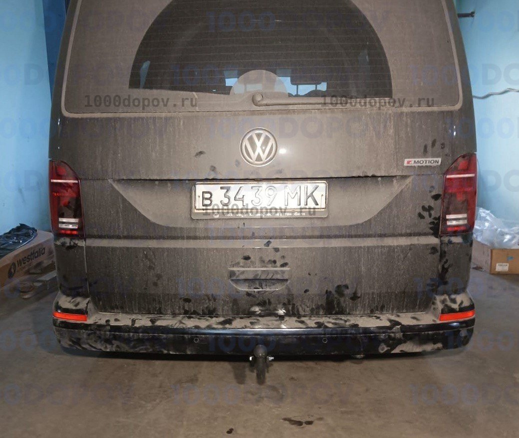 Фаркоп Avtos VW 36 Volkswagen Caravelle 2003-2015 (в т.ч. авто с парктроником) — рисунок 4