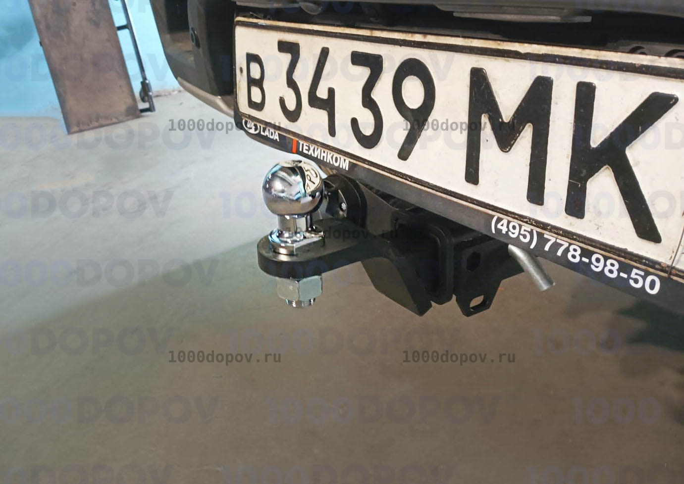 Фаркоп PT Group CHN991101 LADA Niva Travel 2021-н.в. — рисунок 7