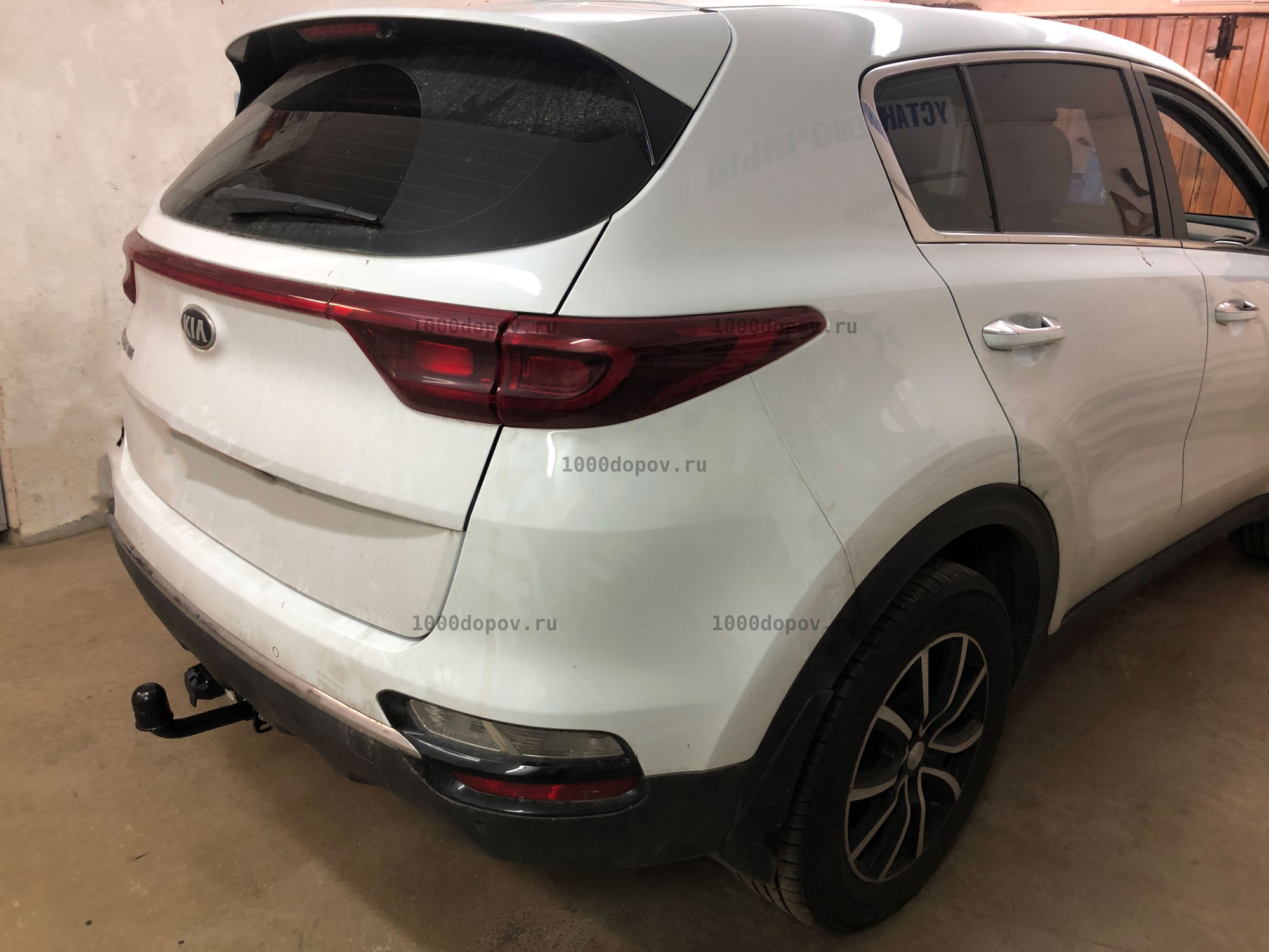 Фаркоп Leader Plus K124-A Kia Sportage 2018-н.в. кроме авто с двигателем 2,4 л — рисунок 5