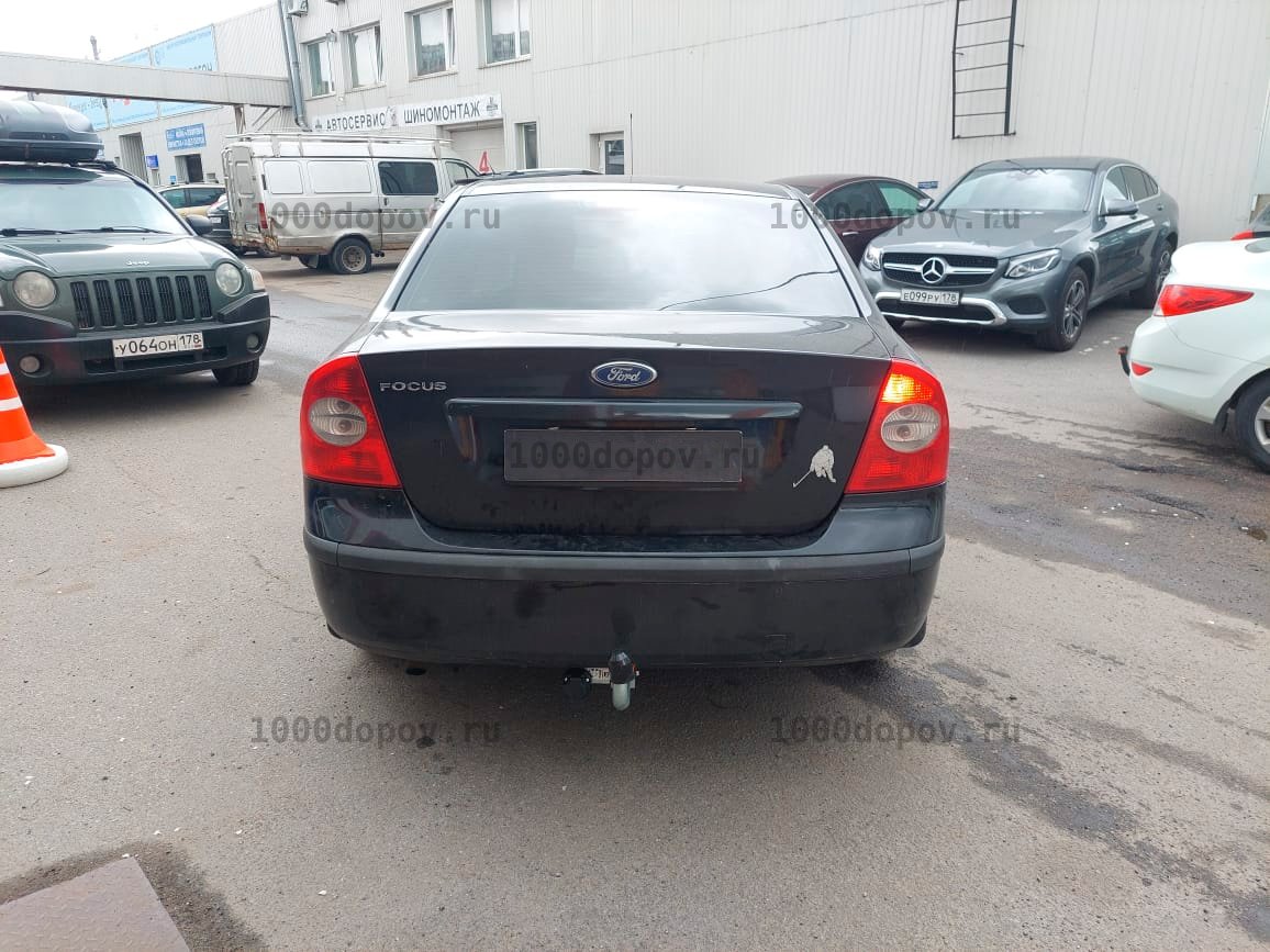 Фаркоп Motodor 90701-A Ford Focus 2 седан 2005-2011 (оцинк. шар) — рисунок 3