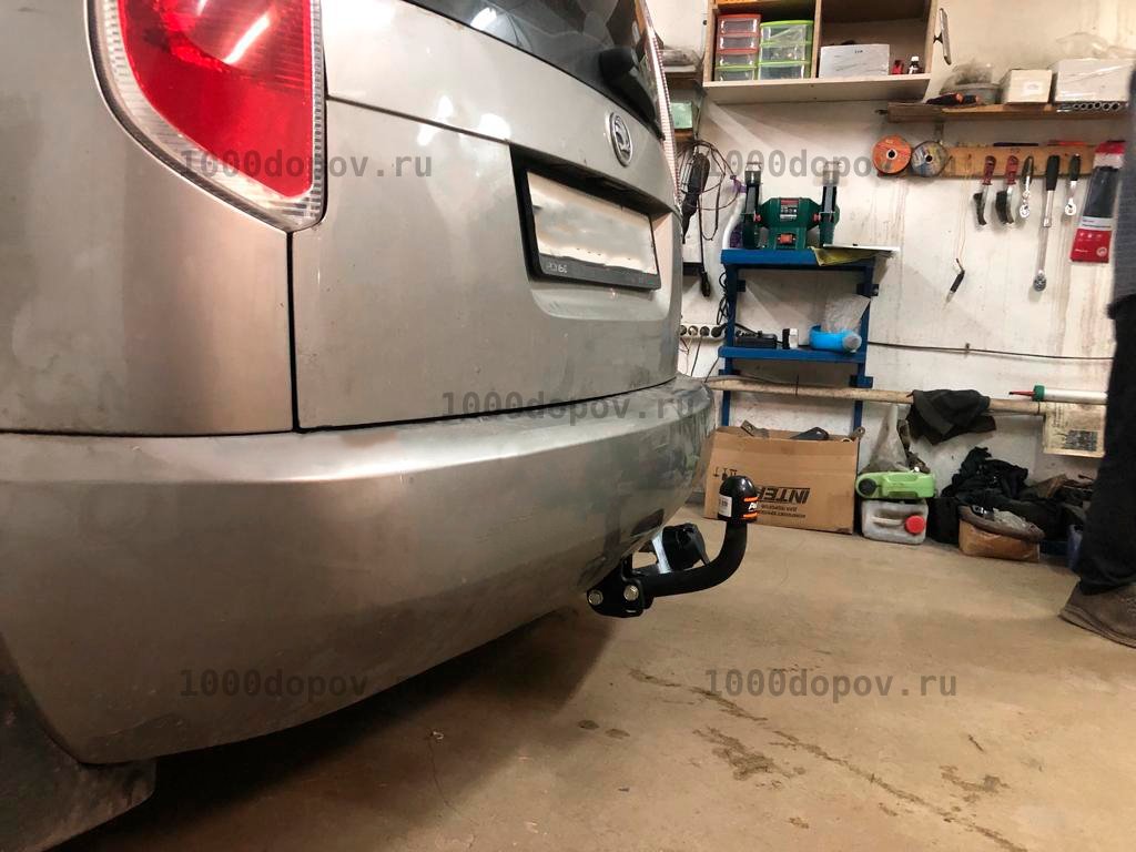 Фаркоп Avtos SK 08 Skoda Roomster 2006-2015 — рисунок 1