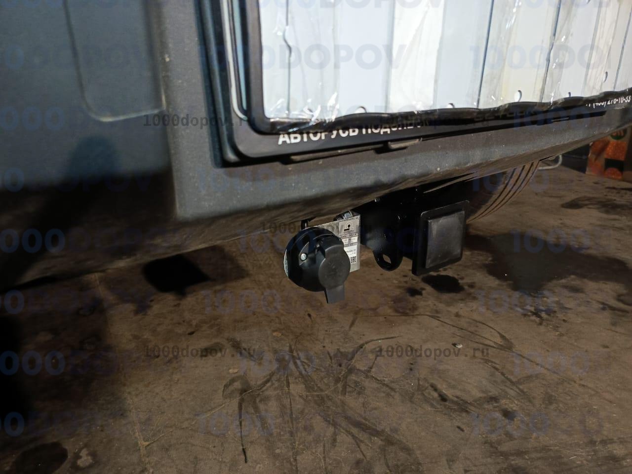 Фаркоп Leader Plus J203-E на Jetour T2 2024 - н.в. (кроме Автотор) — рисунок 4