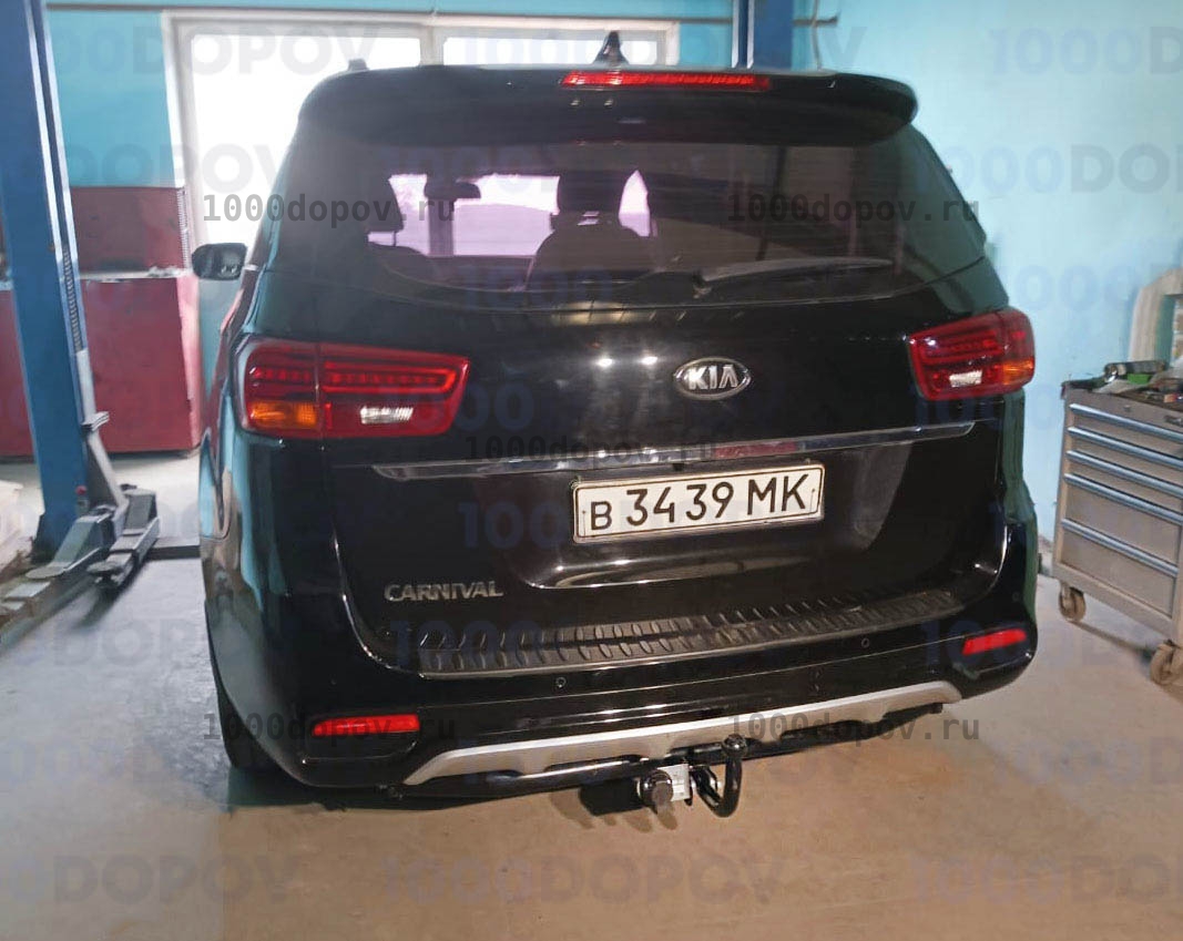 Фаркоп Leader Plus K133-A Kia Carnival III (YP) 2014 - 2021 г.в. — рисунок 3