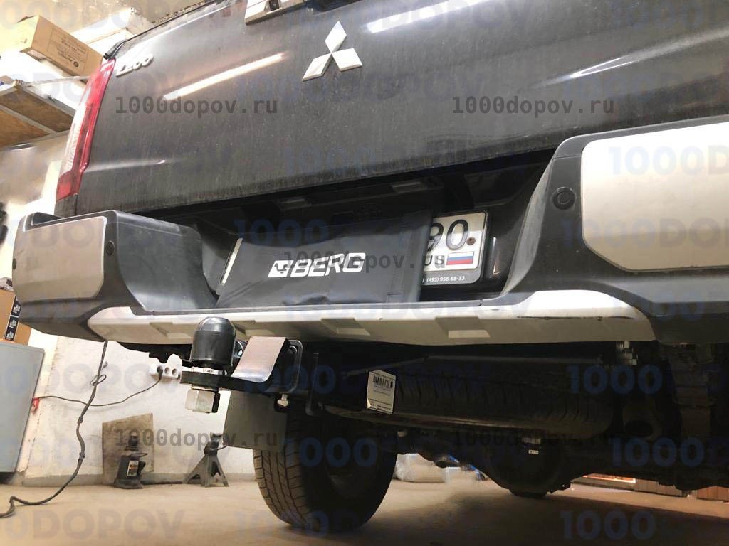 Фаркоп BERG F.4014.001 Mitsubishi L200 2018-н.в.(кроме AdBlue) — рисунок 3