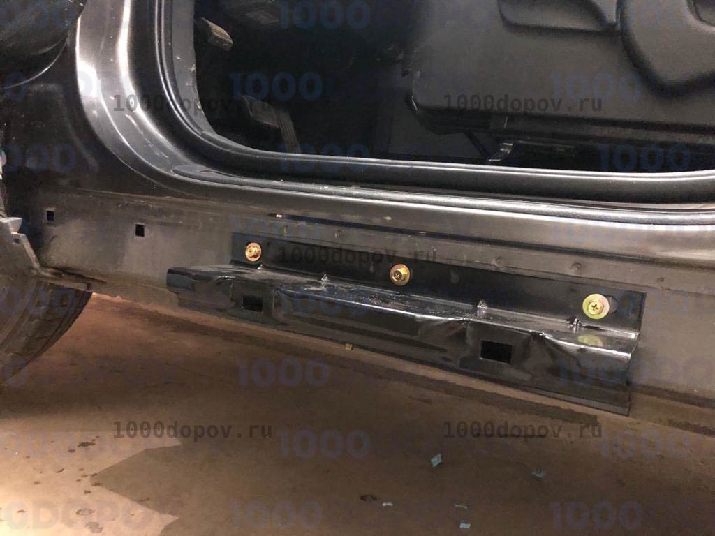 Пороги подножки на KIA Sorento 2009-2021 (Стиль BMW) — рисунок 8