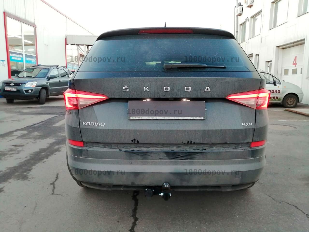 Фаркоп Трейлер 9151 Skoda Kodiaq с 2017 г.в. — рисунок 8