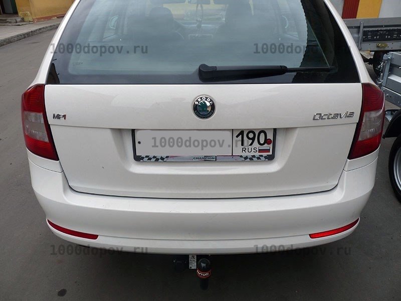Фаркоп Avtos SK 09 Skoda Octavia 2 (A5) лифтбек, унив 2004-2013 — рисунок 8