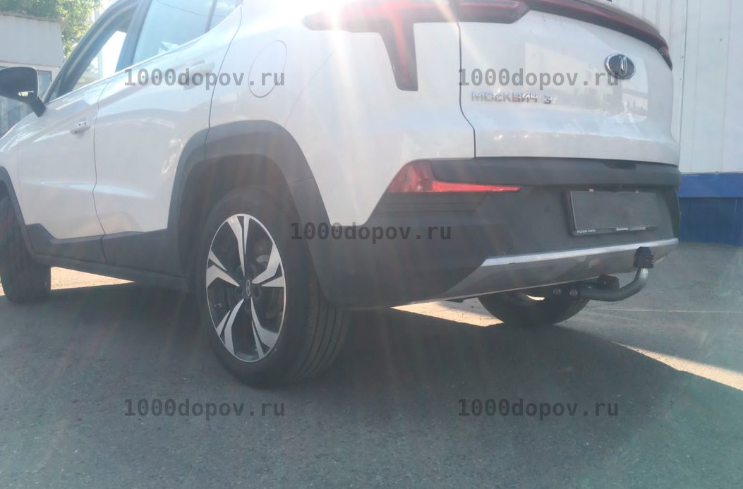Фаркоп АвтоСтандарт J101A Jac JS4 2021-н.в. (оцинк. шар) — рисунок 3