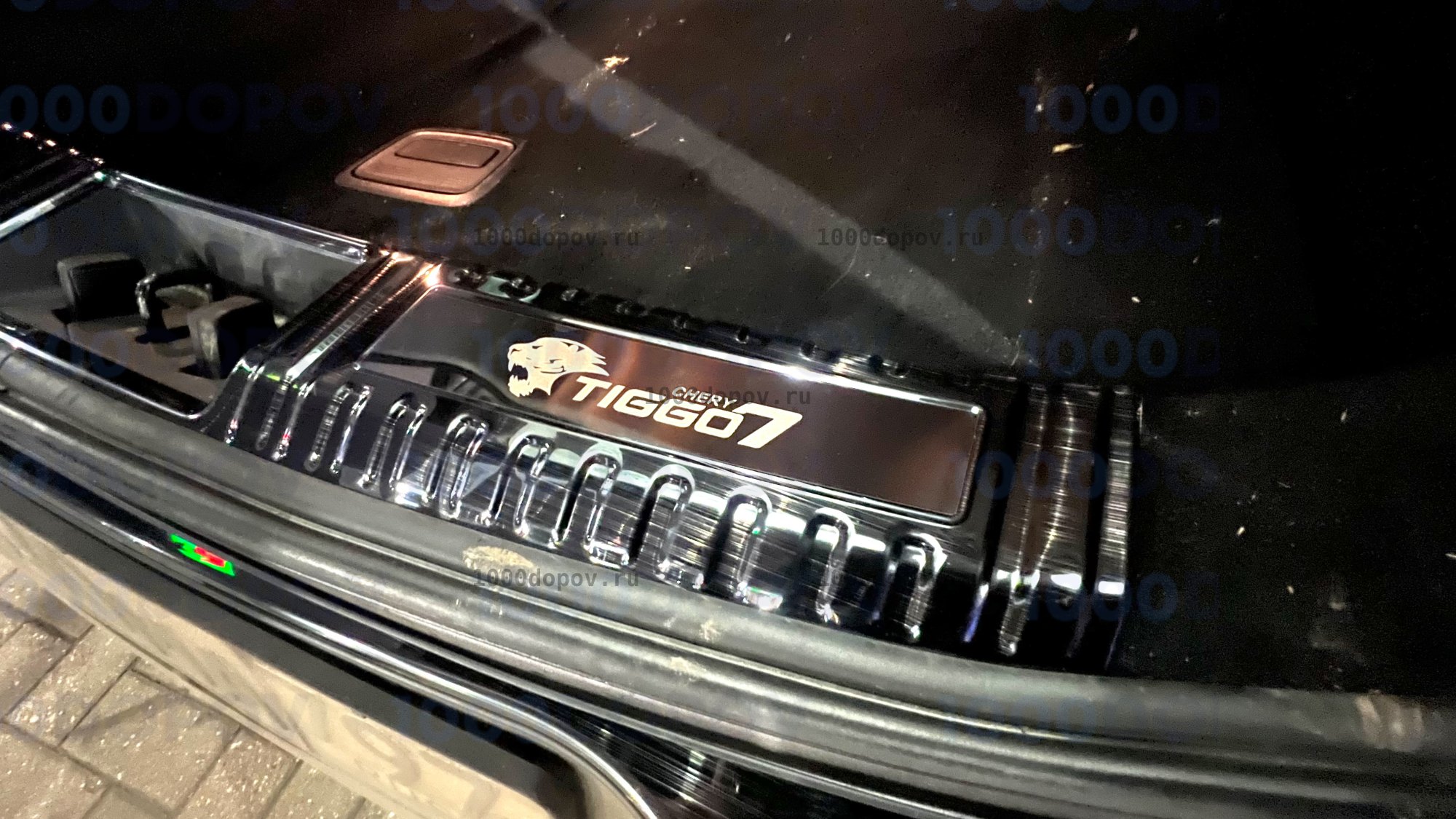Накладки в проем багажника и на задний бампер для Chery Tiggo 7 pro 2021-н.в — рисунок 3