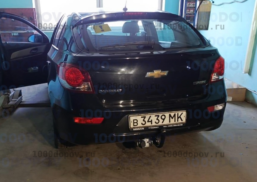 Фаркоп Leader Plus C211-A Chevrolet Cruze (J300) седан, hb 2009-н.в. — рисунок 5