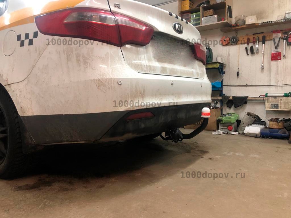 Фаркоп Трейлер 7243 Hyundai Solaris седан, hb 2010-2017 — рисунок 13