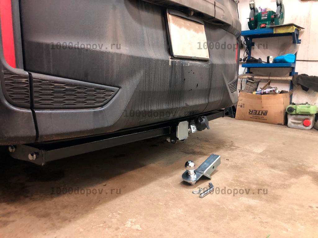 Фаркоп Motodor 90803-E Honda Stepwgn 2015-н.в. (с оцинк. шаром) — рисунок 20