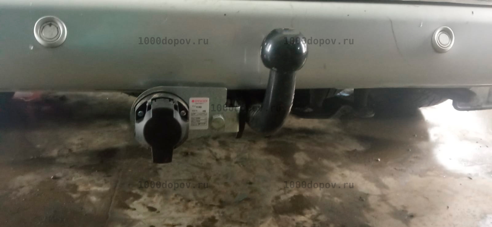 Фаркоп Трейлер 9180 Volkswagen Multivan 2003-2015 (кроме авто с парктроником) — рисунок 7