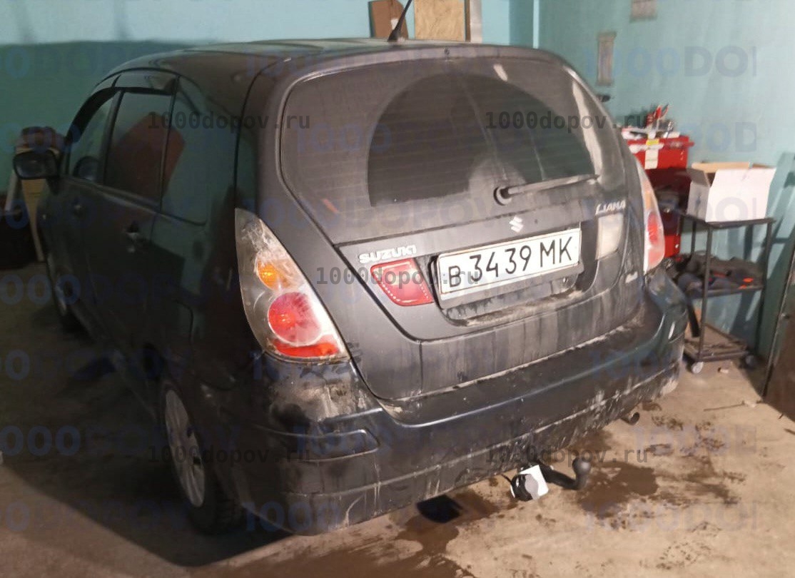 Фаркоп Avtos SZ 07 Suzuki Liana hb 2005-2008 — рисунок 3