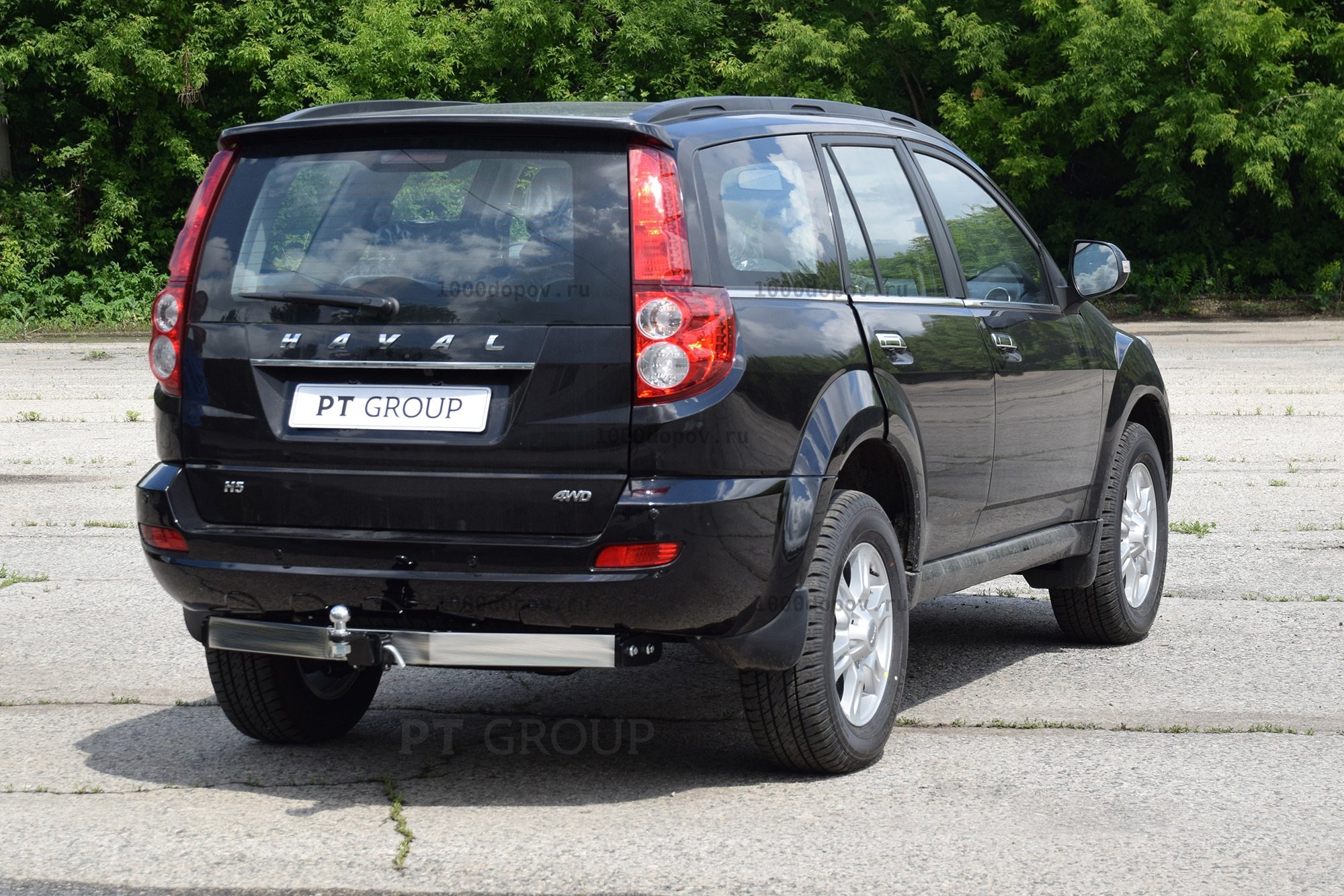 Фаркоп PT GROUP  HVH-10-991124.00 наклад. из нерж. HAVAL H5 с 2020 - — рисунок 6