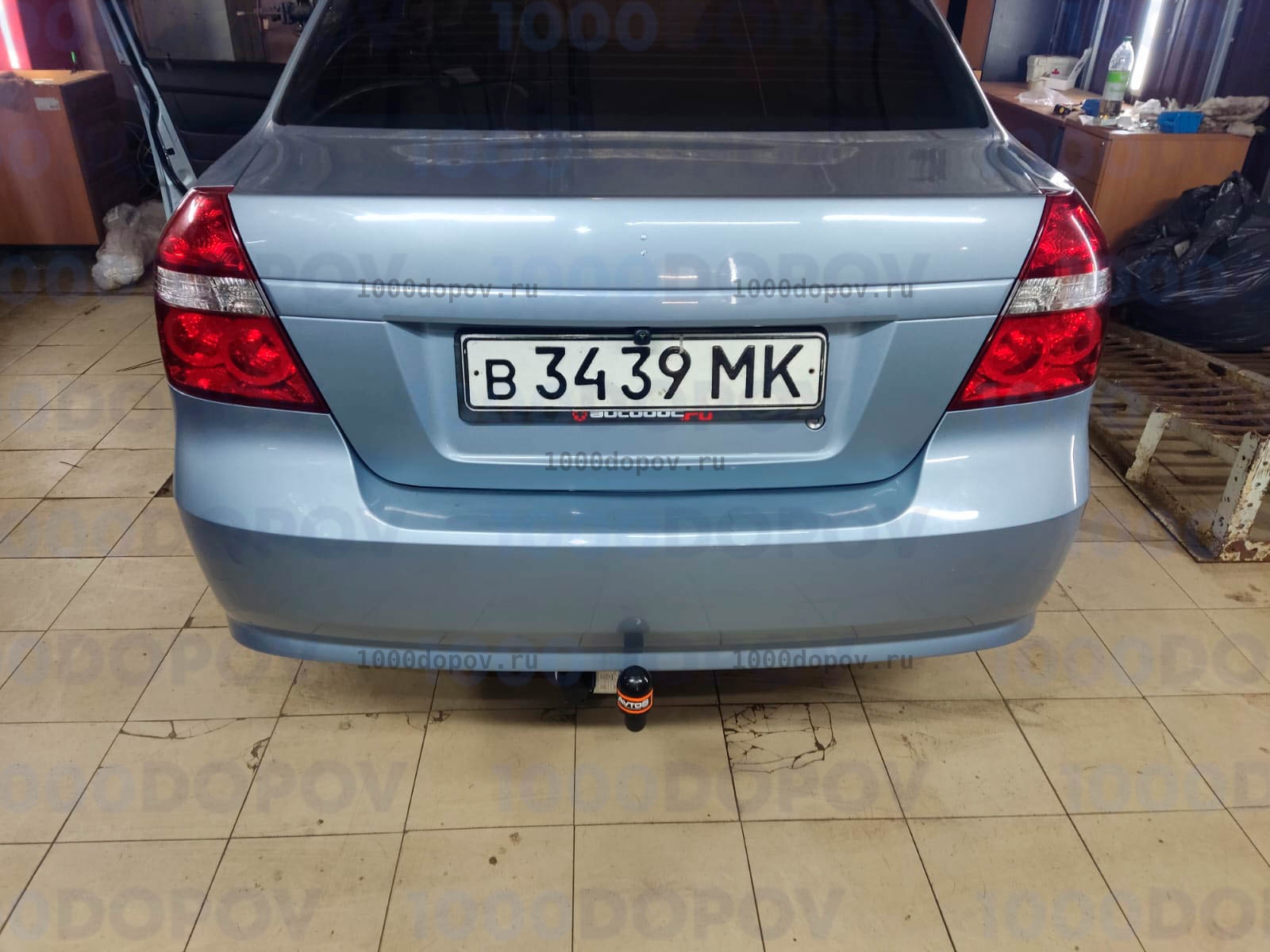 Фаркоп Avtos CV 07 Ravon Nexia R3 2015-н.в. — рисунок 3