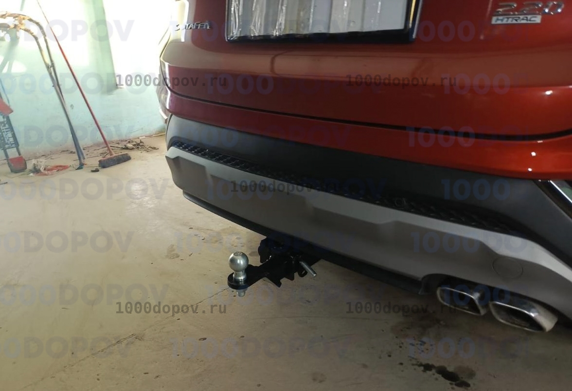 Фаркоп Leader Plus H230-E Hyundai Santa Fe 2018 - 2020 — рисунок 1