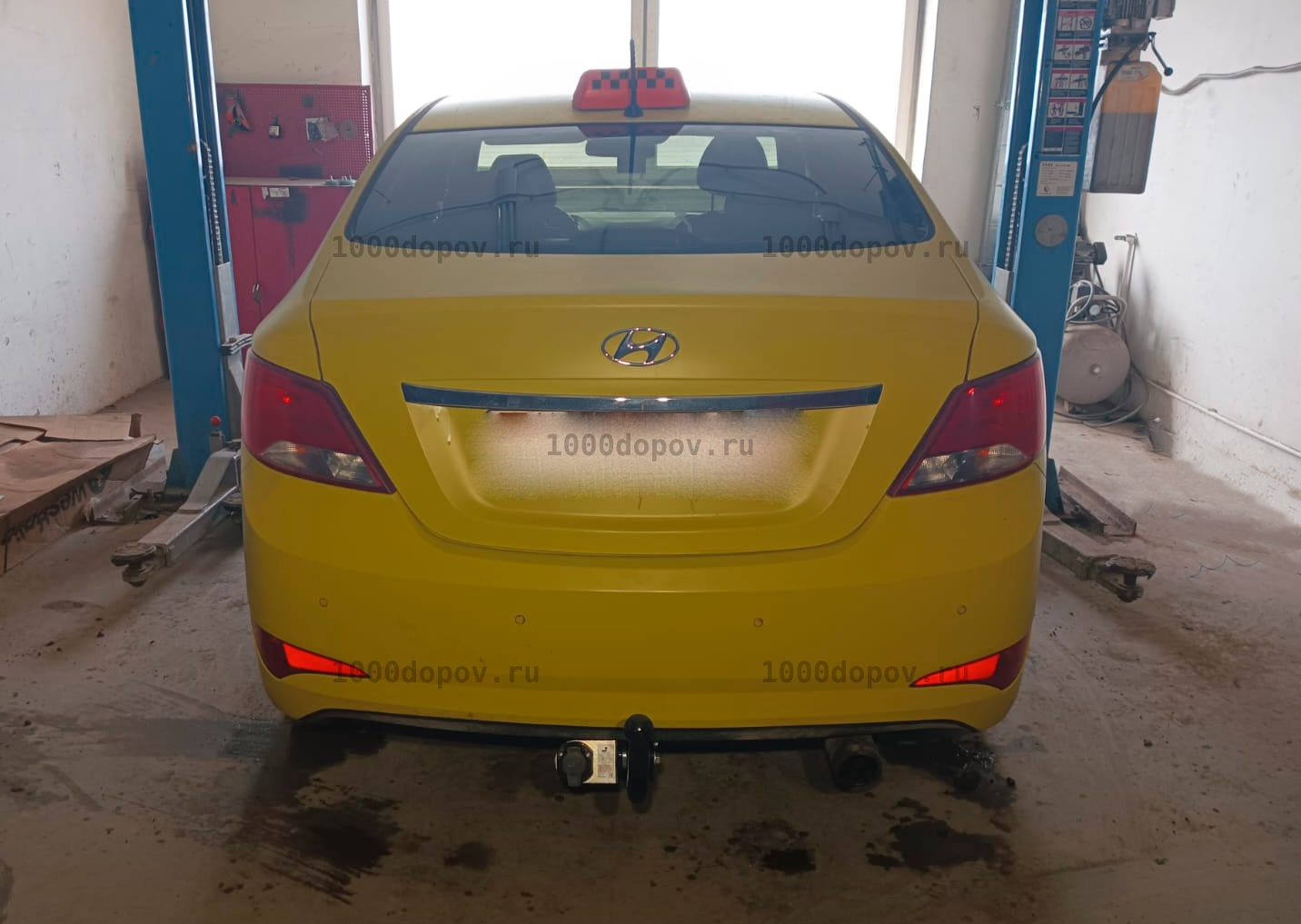 Фаркоп Leader Plus H219-A Kia Rio 3 седан, hb 2011-2017 — рисунок 16