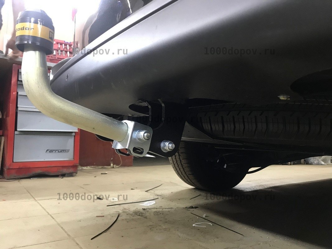 Фаркоп Motodor 91602-A Toyota Proace, Proace Verso 2016- (с оцинк. шаром) — рисунок 4
