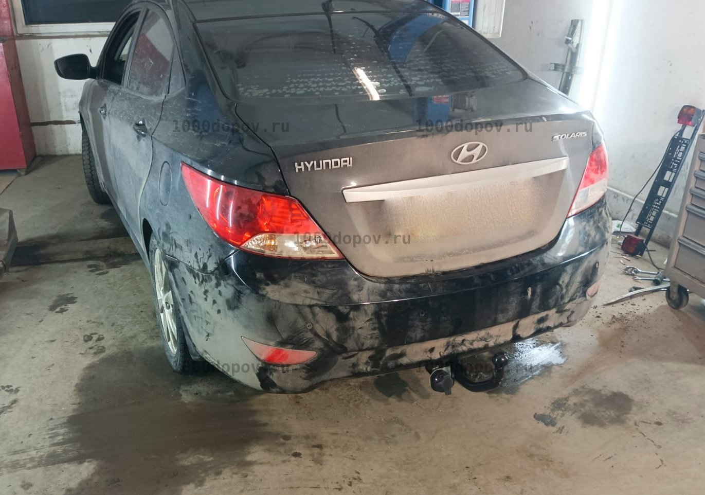 Фаркоп Трейлер 7243 Hyundai Solaris седан, hb 2010-2017 — рисунок 2