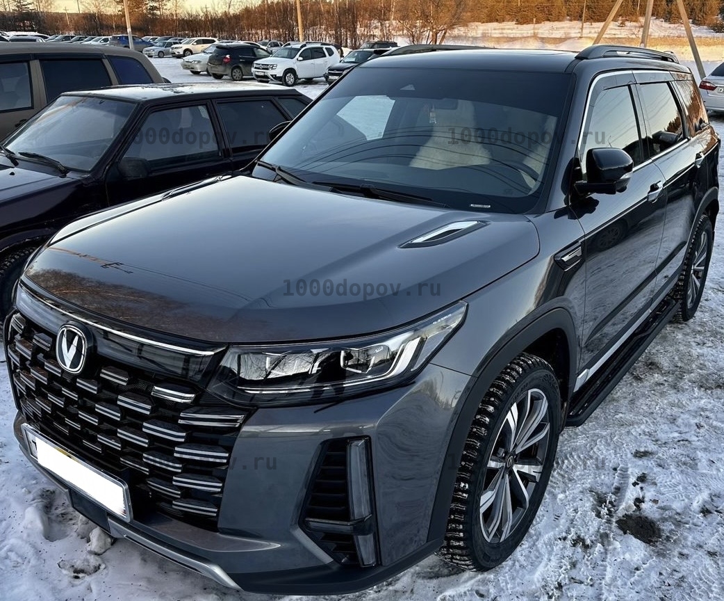 Пороги подножки на Changan CS95 PLUS+ 2023-н.в. — рисунок 4