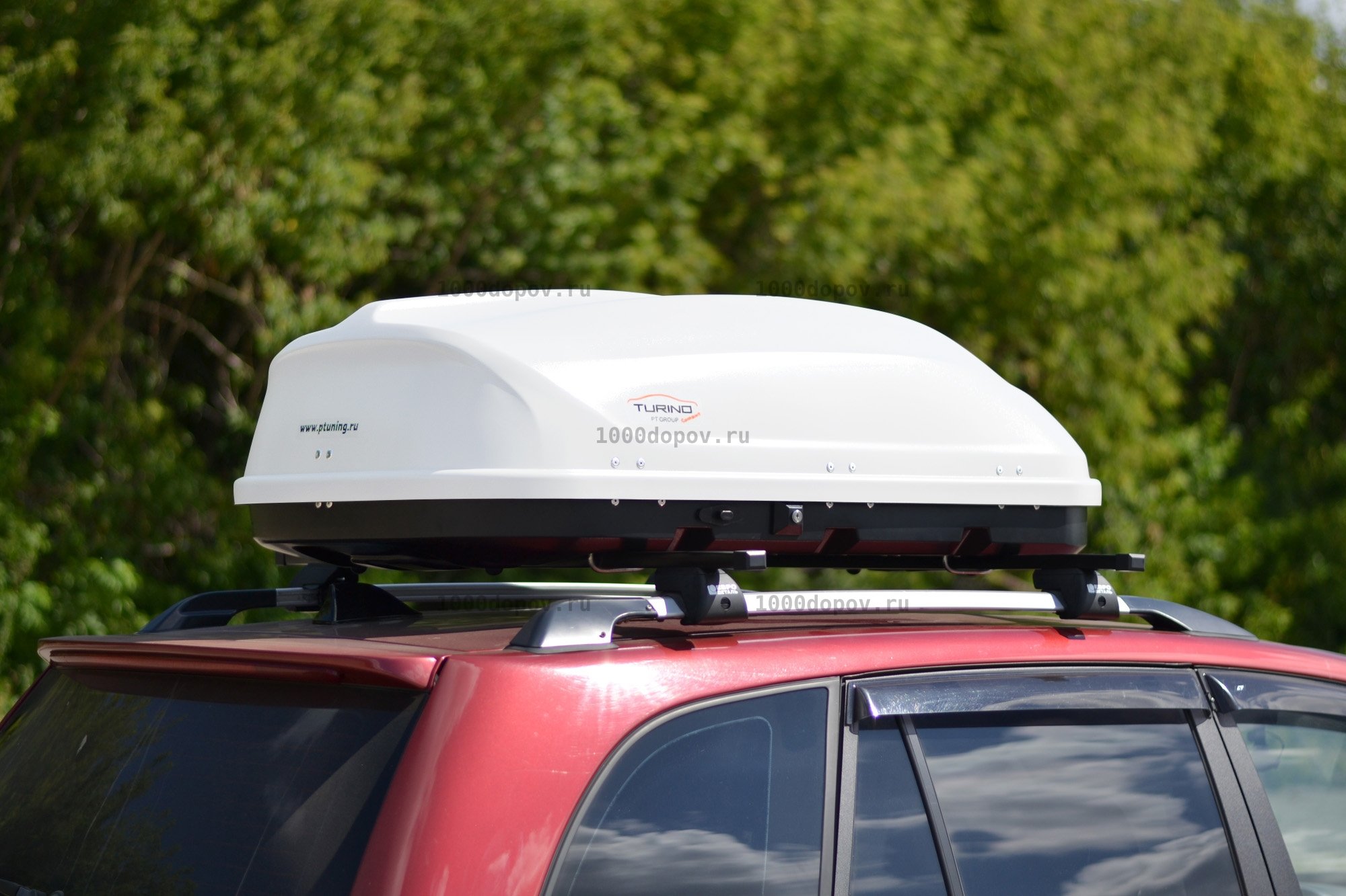 Автобокс ПТ Групп Turino Compact (360 л.) белый — рисунок 3