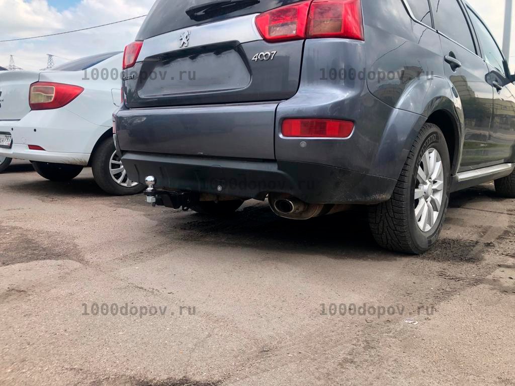 Фаркоп BERG F.4012.001 Mitsubishi Outlander XL 2007-2012 — рисунок 9