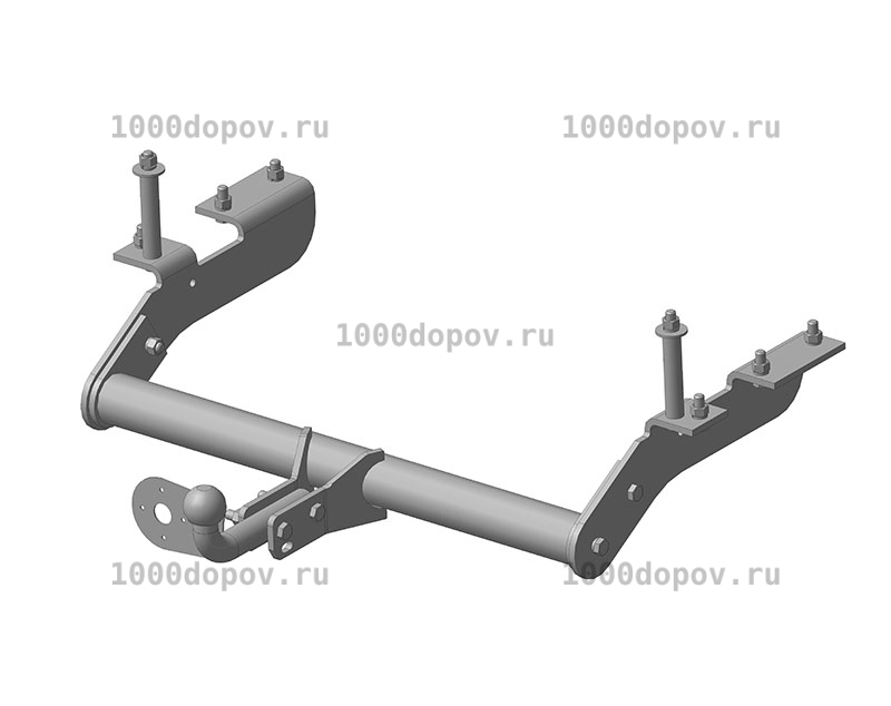 Фаркоп Avtos Gaz-09 2752 Соболь, 2217 Баргузин (кроме 4х4) 1999- — рисунок 11