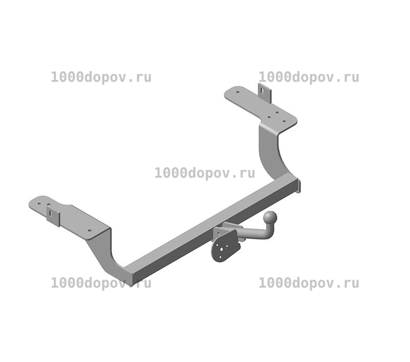 Фаркоп Avtos HY 07 Hyundai Sonata (ТагАЗ) 2001-2004 — рисунок 1